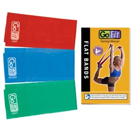 GoFit Flat Bands (3 Pack)