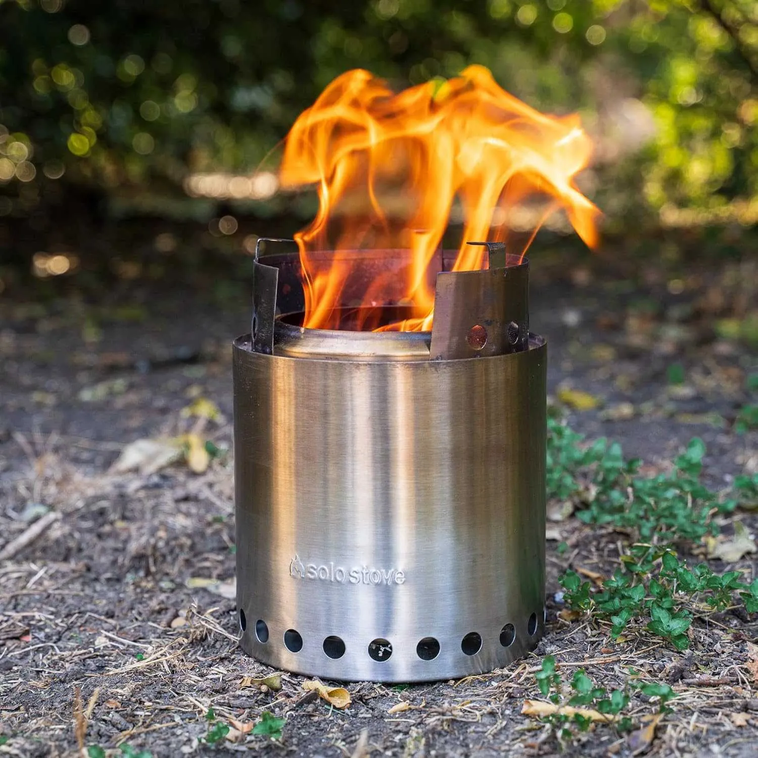 Solo Stove Campfire Camping Stove Portable Stove for Backpacking Outdoor Cooking