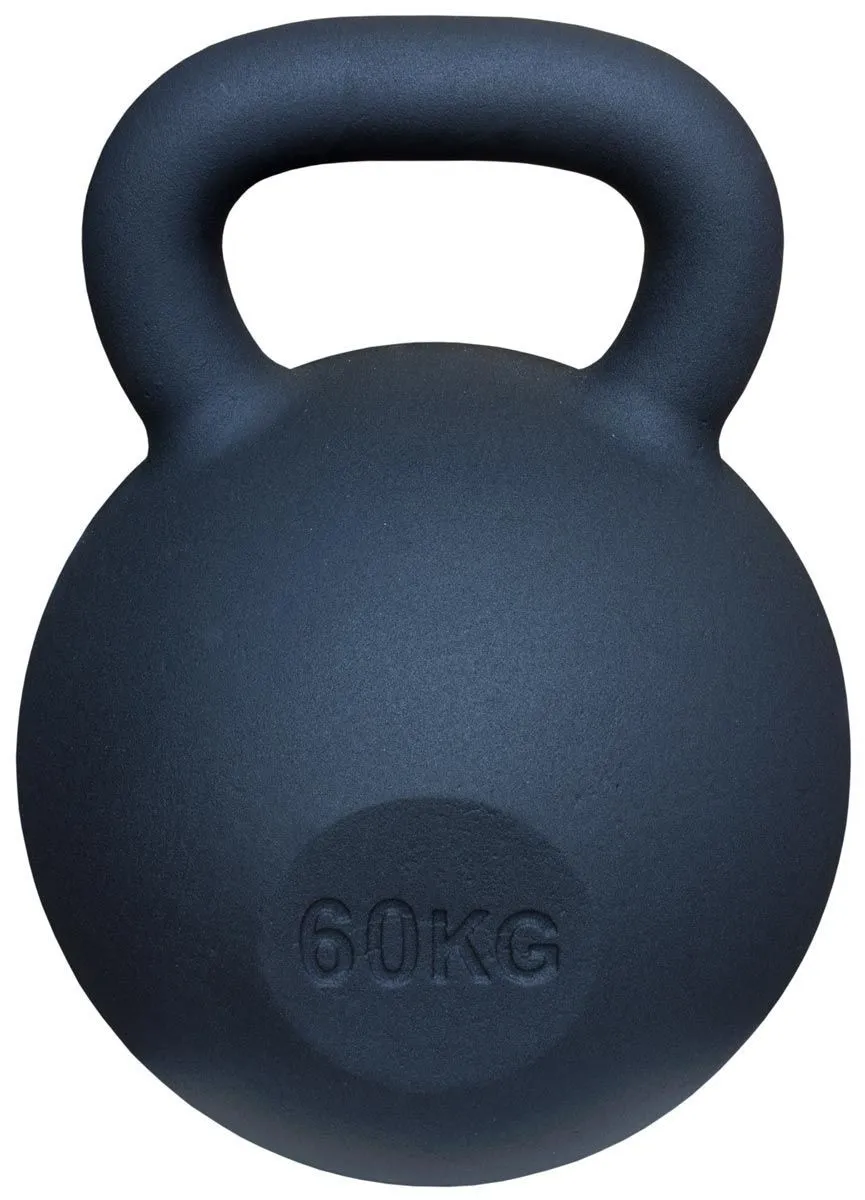 Strength Shop Cast Iron Kettlebells - Single Mould, Powder Coated, 4-64KG